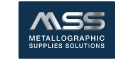 MSS Metallographic Supplies Solutions logo – polishing tapes and consumables for metallographic sample preparation